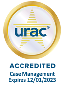urac logo - Accredited Case Management Expires 12/01/2023
